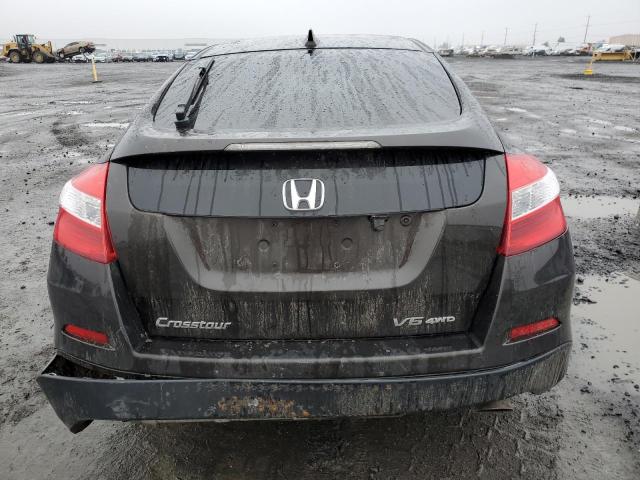 5J6TF2H55EL000843 - 2014 HONDA CROSSTOUR EXL BROWN photo 6