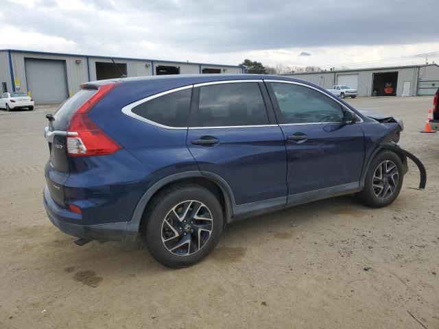 2HKRM4H49GH646256 - 2016 HONDA CR-V SE BLUE photo 3