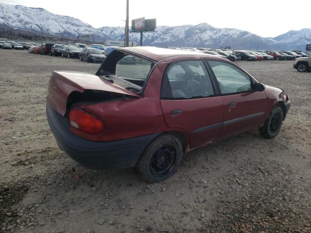 2C1MR5293S6755280 - 1995 CHEVROLET METRO BASE RED photo 3