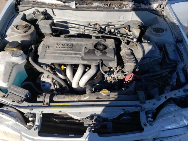 2T1BR12E2YC283273 - 2000 TOYOTA COROLLA VE SILVER photo 11