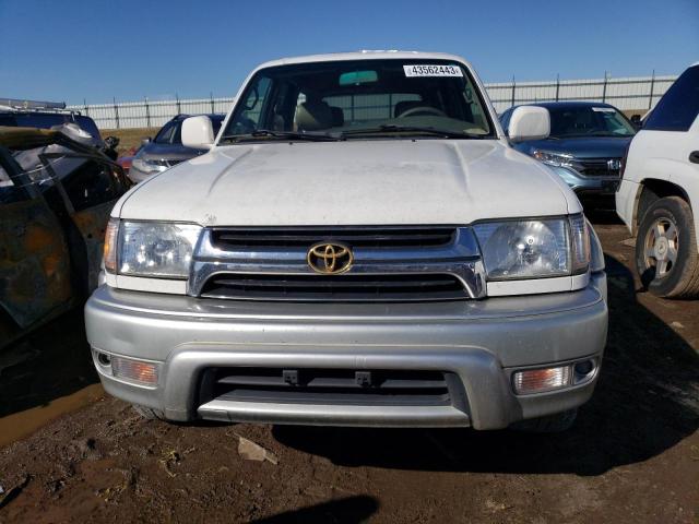 JT3GN87RX10219010 - 2001 TOYOTA 4RUNNER LIMITED WHITE photo 5