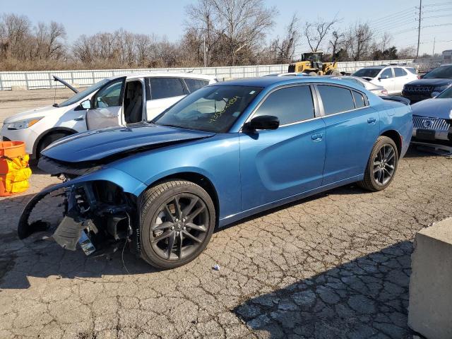 2C3CDXJG0PH536673 - 2023 DODGE CHARGER SXT BLUE photo 1