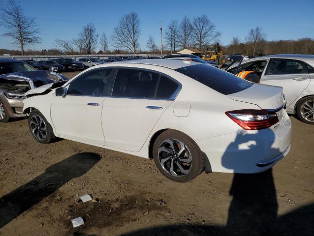 1HGCR2F81HA125950 - 2017 HONDA ACCORD EXL WHITE photo 2