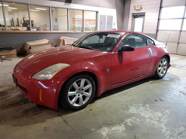 JN1AZ34EX4T050901 - 2004 NISSAN 350Z COUPE RED photo 1