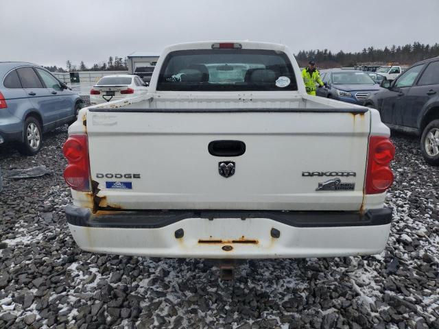 1D7RW3GK5BS633850 - 2011 DODGE DAKOTA SLT WHITE photo 6