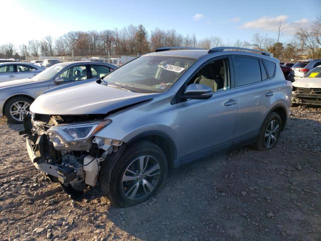 JTMRFREV9JJ224989 - 2018 TOYOTA RAV4 ADVENTURE SILVER photo 1