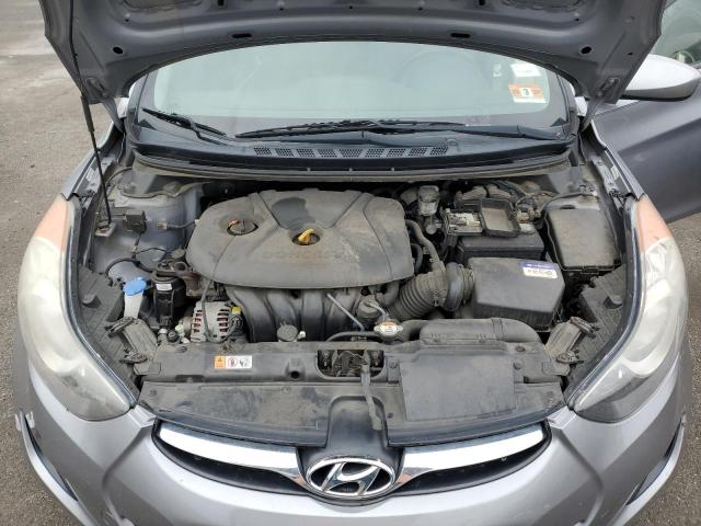 KMHDH4AE0DU643096 - 2013 HYUNDAI ELANTRA GLS GRAY photo 11