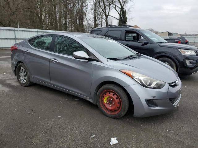 KMHDH4AE0DU643096 - 2013 HYUNDAI ELANTRA GLS GRAY photo 4