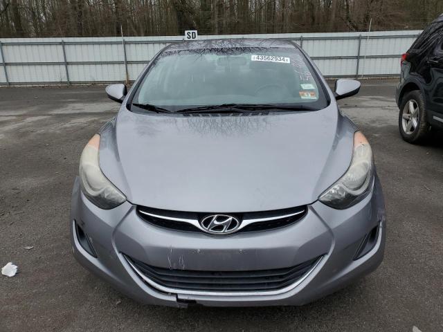 KMHDH4AE0DU643096 - 2013 HYUNDAI ELANTRA GLS GRAY photo 5