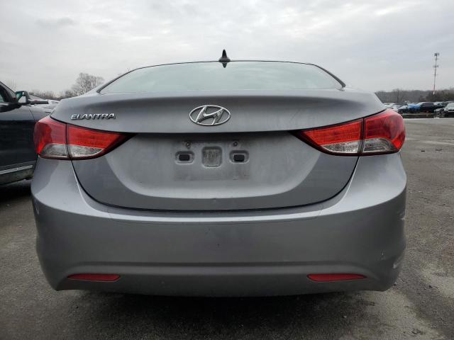 KMHDH4AE0DU643096 - 2013 HYUNDAI ELANTRA GLS GRAY photo 6