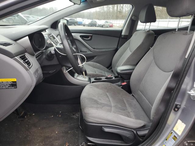 KMHDH4AE0DU643096 - 2013 HYUNDAI ELANTRA GLS GRAY photo 7