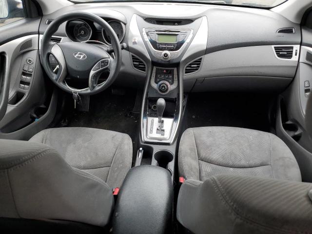 KMHDH4AE0DU643096 - 2013 HYUNDAI ELANTRA GLS GRAY photo 8