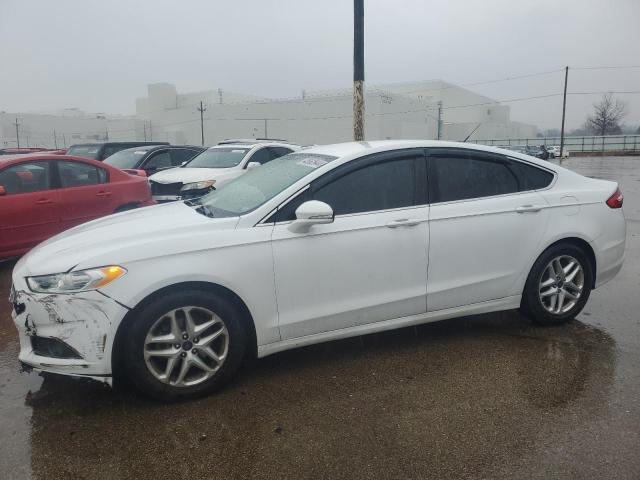 3FA6P0HD8ER143059 - 2014 FORD FUSION SE WHITE photo 1