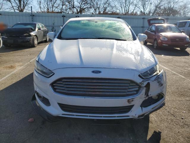 3FA6P0HD8ER143059 - 2014 FORD FUSION SE WHITE photo 5