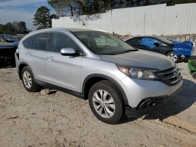 2HKRM3H71DH523714 - 2013 HONDA CR-V EXL SILVER photo 4