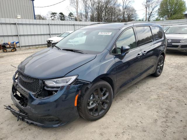 2C4RC1GG5NR186820 - 2022 CHRYSLER PACIFICA LIMITED BLUE photo 1