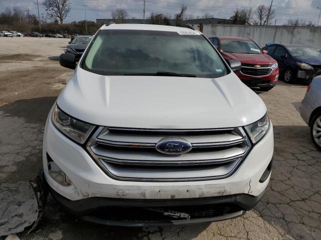 2FMTK3G91FBB48836 - 2015 FORD EDGE SE WHITE photo 5