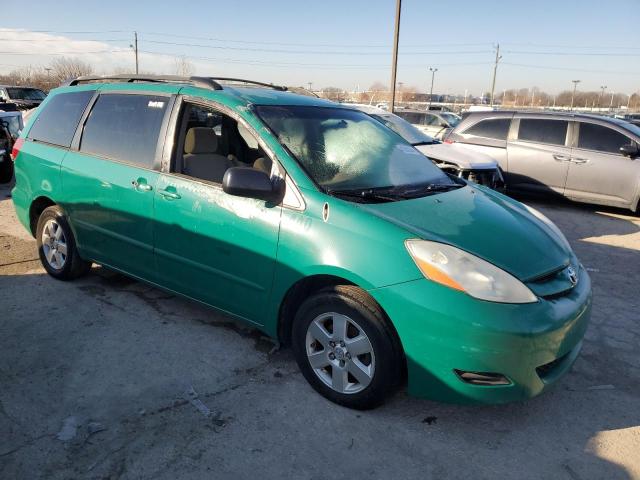 5TDZK23C98S220684 - 2008 TOYOTA SIENNA CE GREEN photo 4