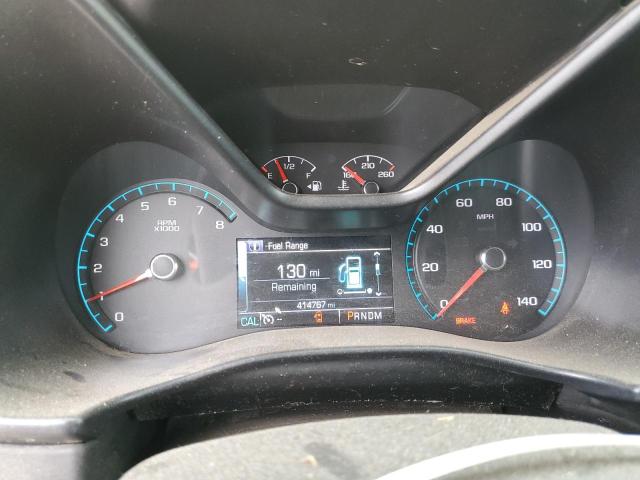 1GCGSCE36G1356471 - 2016 CHEVROLET COLORADO L SILVER photo 9