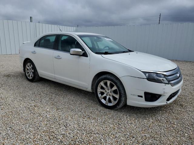 3FAHP0CG7CR280047 - 2012 FORD FUSION SEL WHITE photo 4