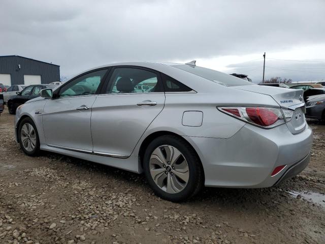 KMHEC4A49DA097362 - 2013 HYUNDAI SONATA HYBRID SILVER photo 2