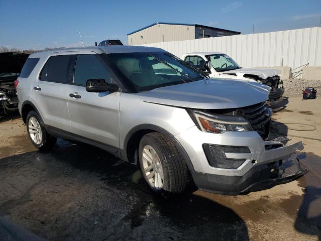 1FM5K8AR8GGA08291 - 2016 FORD EXPLORER POLICE INTERCEPTOR 银色 照片 4