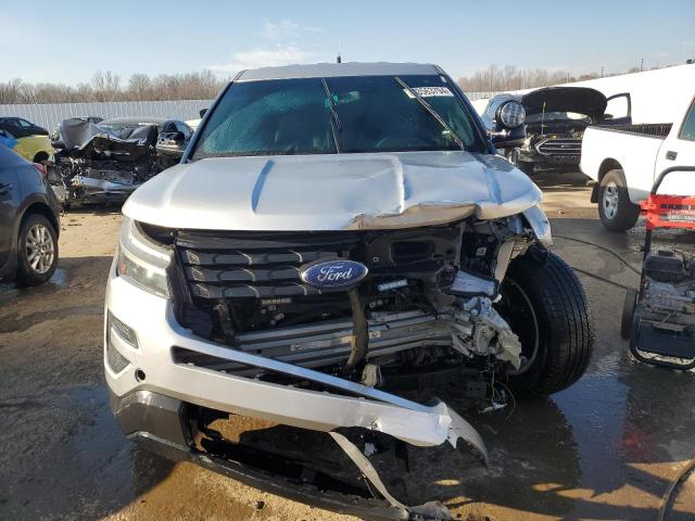 1FM5K8AR8GGA08291 - 2016 FORD EXPLORER POLICE INTERCEPTOR 银色 照片 5