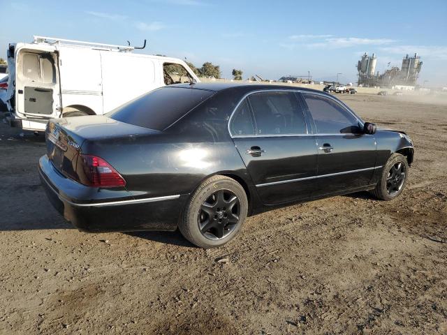 JTHBN36F040172248 - 2004 LEXUS LS 430 BLACK photo 3