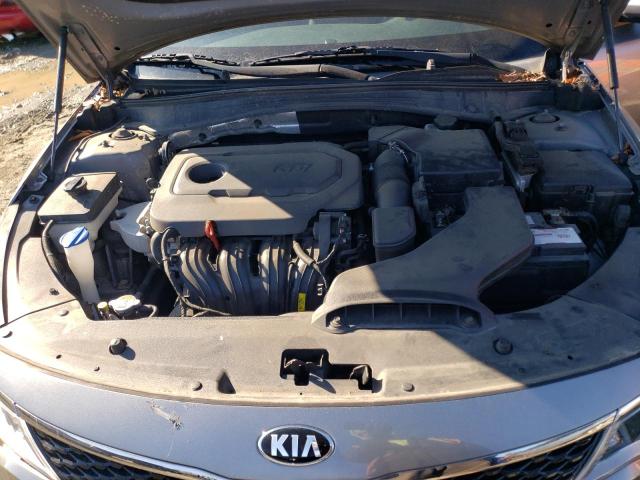 5XXGT4L39GG092737 - 2016 KIA OPTIMA LX SILVER photo 11