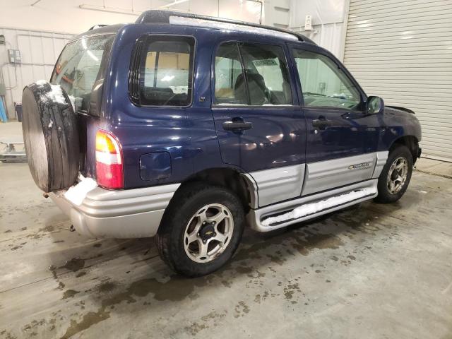 2CNBJ634016918777 - 2001 CHEVROLET TRACKER LT BLUE photo 3