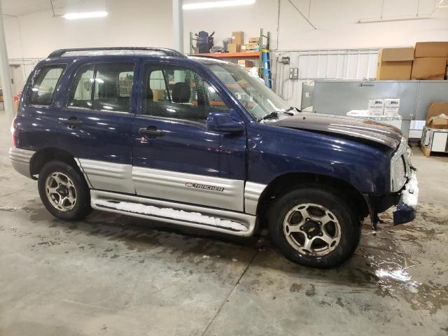 2CNBJ634016918777 - 2001 CHEVROLET TRACKER LT BLUE photo 4