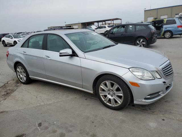 WDDHF5KB4DA735518 - 2013 MERCEDES-BENZ E 350 SILVER photo 4