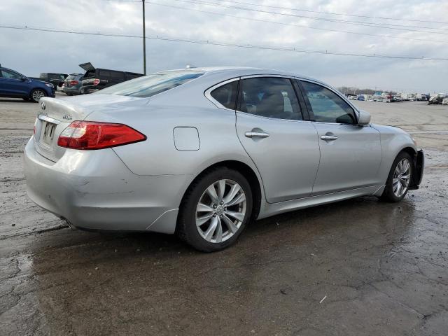 JN1EY1AP3CM910614 - 2012 INFINITI M35H SILVER photo 3