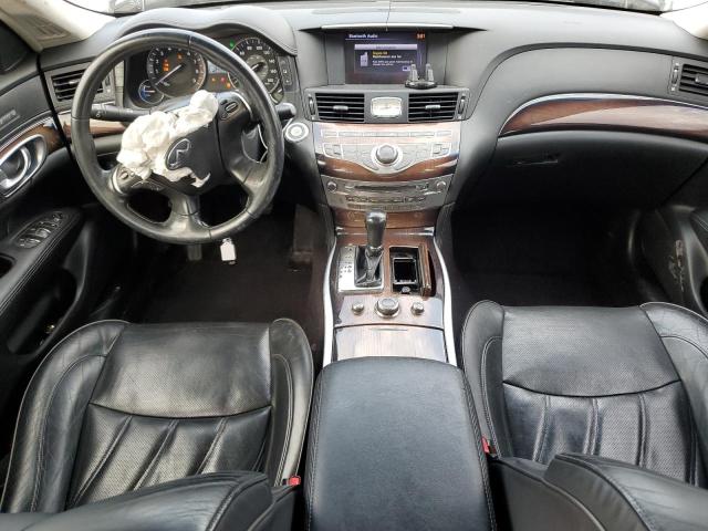 JN1EY1AP3CM910614 - 2012 INFINITI M35H SILVER photo 8