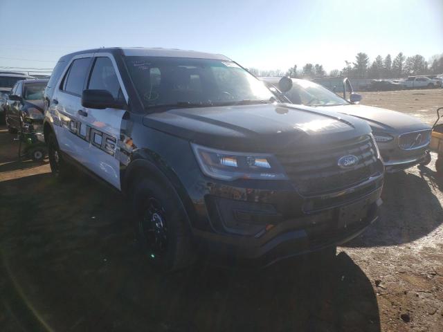 1FM5K8AR7JGA26613 - 2018 FORD EXPLORER POLICE INTERCEPTOR WHITE photo 1