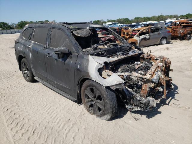 5TDHZRBH2MS121566 - 2021 TOYOTA HIGHLANDER XLE Yanmış foto 1