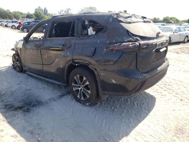 5TDHZRBH2MS121566 - 2021 TOYOTA HIGHLANDER XLE Yanmış foto 3