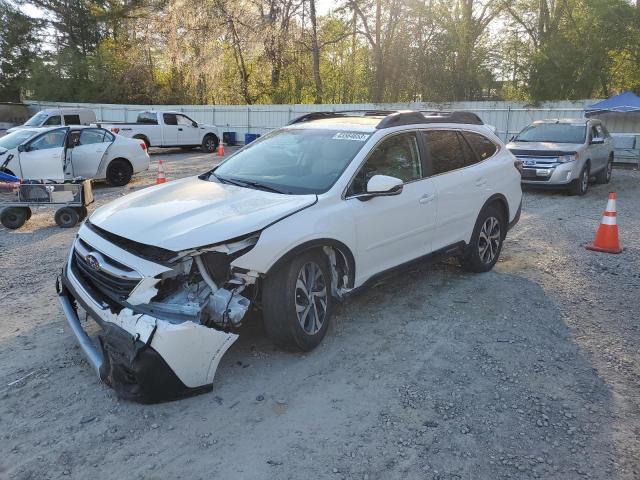 4S4BTANC9M3154912 - 2021 SUBARU OUTBACK LIMITED WHITE photo 1