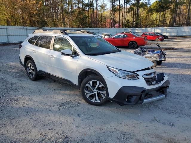 4S4BTANC9M3154912 - 2021 SUBARU OUTBACK LIMITED WHITE photo 4