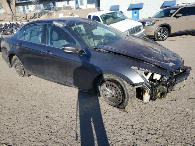 1HGCP2F30CA121858 - 2012 HONDA ACCORD LX GRAY photo 4