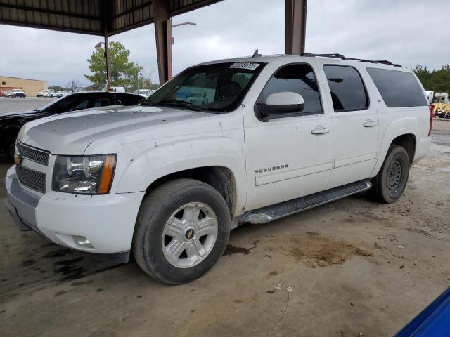 1GNSCJE06CR309865 - 2012 CHEVROLET SUBURBAN C1500 LT WHITE photo 1