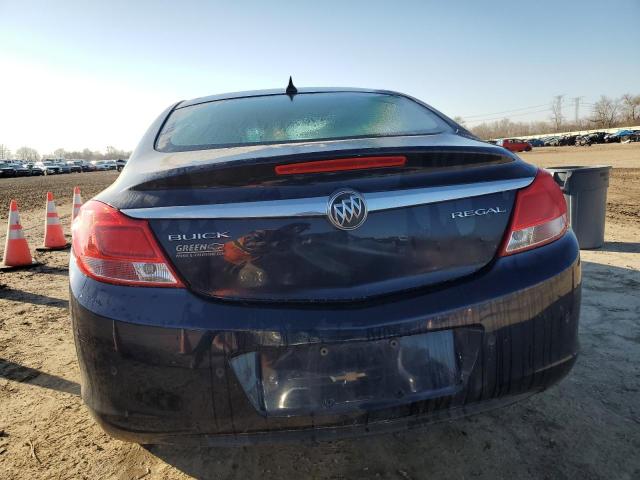 2G4GS5EK2C9164162 - 2012 BUICK REGAL PREMIUM BLUE photo 6