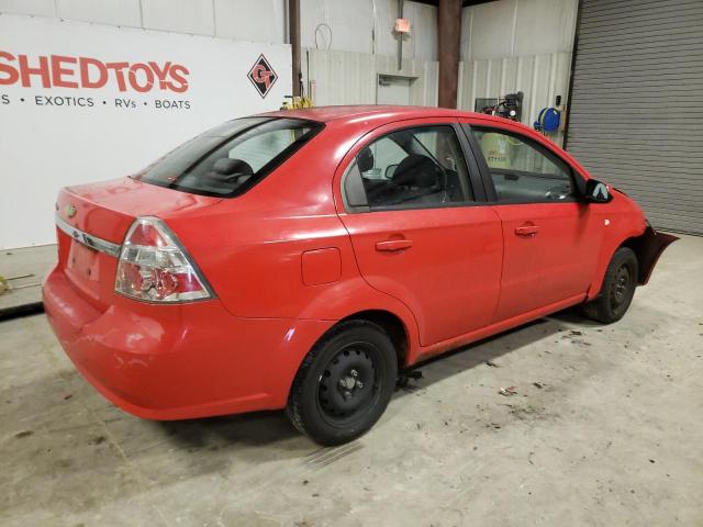 KL1TD56688B270403 - 2008 CHEVROLET AVEO BASE RED photo 3