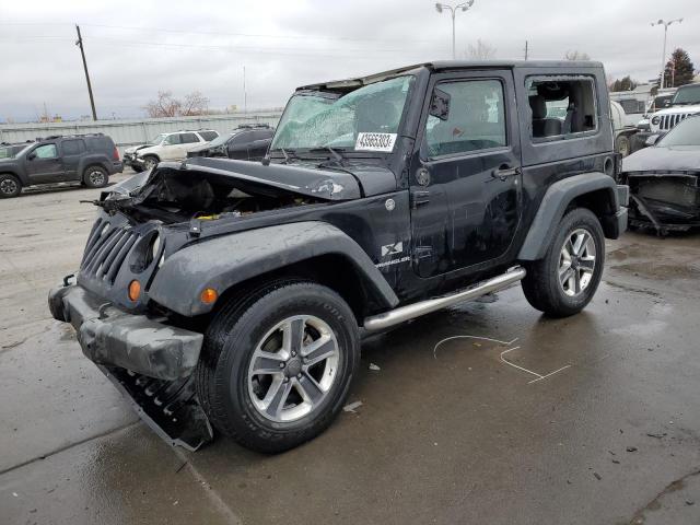 1J4FA24197L164226 - 2007 JEEP WRANGLER X BLACK photo 1