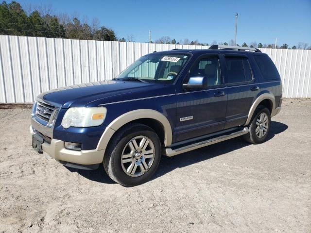 1FMEU74E56UB62468 - 2006 FORD EXPLORER E BLUE photo 1