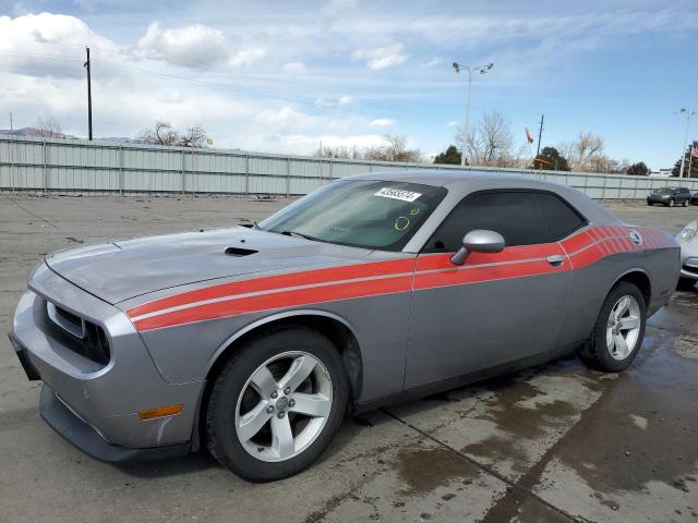 2C3CDYAG8EH213040 - 2014 DODGE CHALLENGER SXT GRAY photo 1