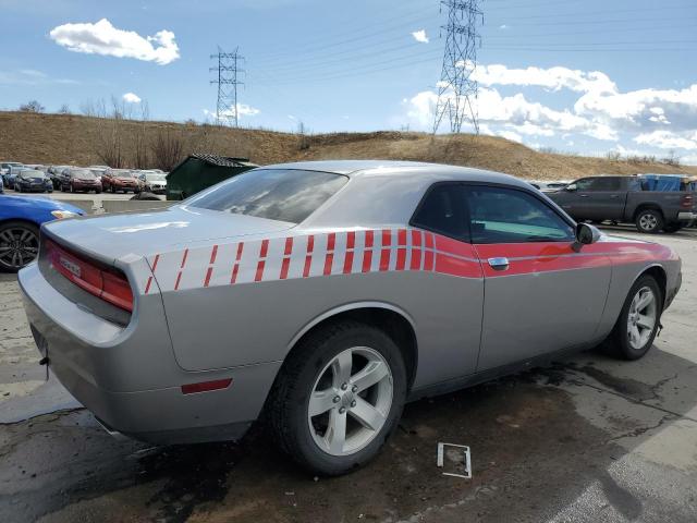 2C3CDYAG8EH213040 - 2014 DODGE CHALLENGER SXT GRAY photo 3