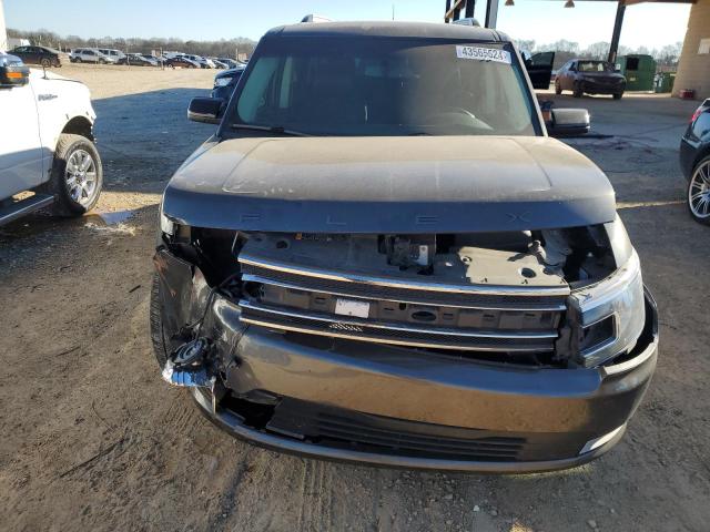 2FMGK5C80JBA15682 - 2018 FORD FLEX SEL GRAY photo 5