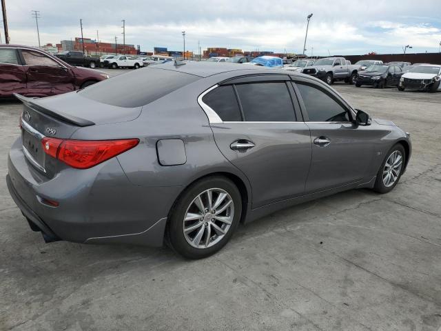 JN1EV7AP8GM301505 - 2016 INFINITI Q50 PREMIUM GRAY photo 3