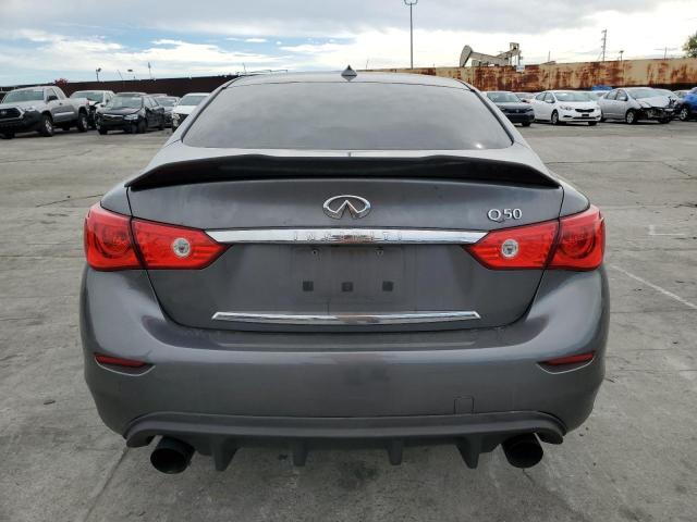 JN1EV7AP8GM301505 - 2016 INFINITI Q50 PREMIUM GRAY photo 6